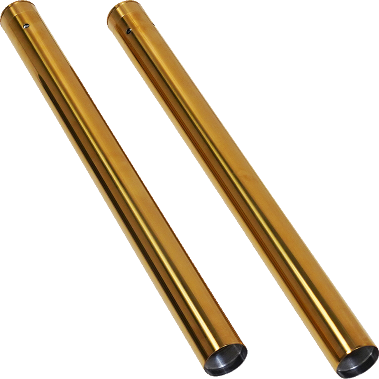 Arlen Ness 49mm +2" Gold Front Fork Tubes for 2018-2023 Harley Softail FXST FXBB