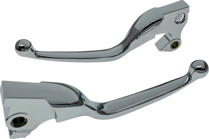Drag Specialties Narrow Chrome Brake Clutch Hand Levers 2014-22 Harley Sportster