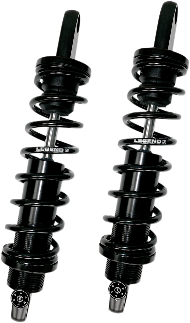 Legend Revo-A Heavy Duty 12" Adjustable Rear Shocks 1999-2024 Harley Touring