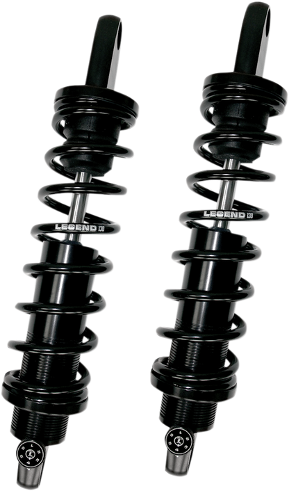 Legend Revo-A Heavy Duty 12" Adjustable Rear Shocks 1999-2024 Harley Touring