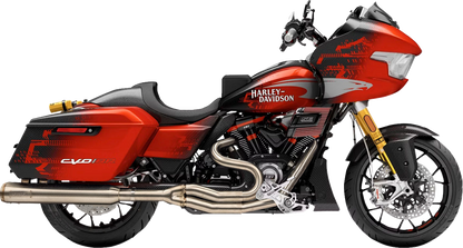 Bassani High Horsepower 2-1 Stainless Exhaust System for 2017-26 Harley Touring