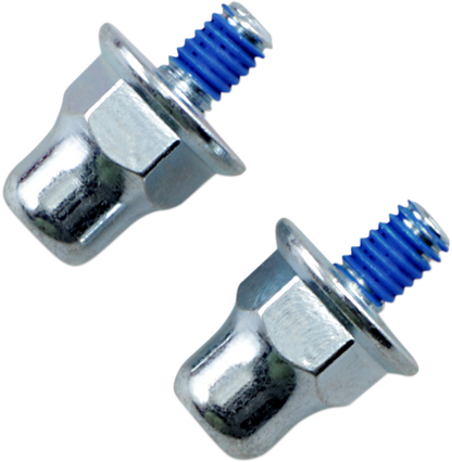 Drag Specialties Silver Passenger Footrest Wear Pins for 2018-23 Harley Softail