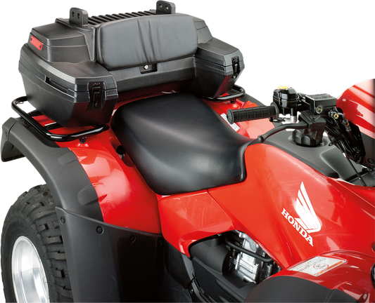 Moose Black Lockable Outdoorsman Rear Storage Rack Cargo Trunk & Brake Light