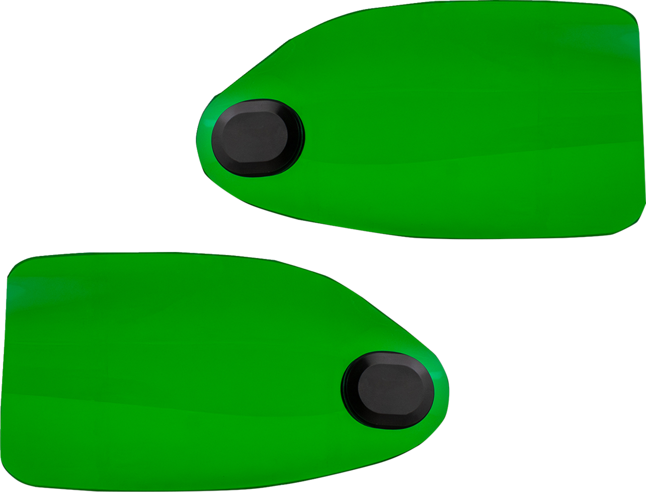 Klock Werks Green Kolor Flare Hand Guards for 14-25 Indian Challenger Chieftain