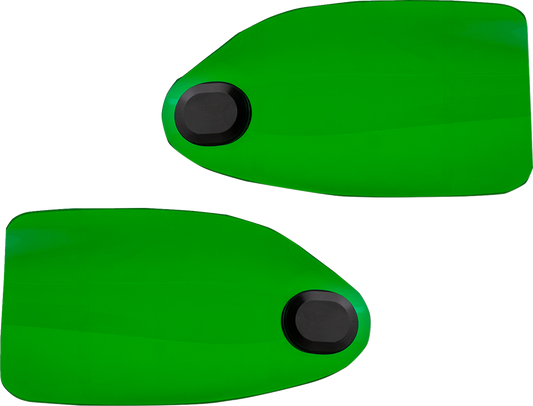Klock Werks Green Kolor Flare Hand Guards for 14-25 Indian Challenger Chieftain