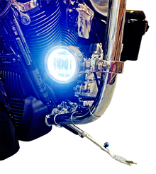 Custom Dynamics Chrome Probeam LED Fog Light Kit 14-23 Indian Chief Roadmaset