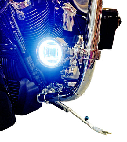 Custom Dynamics Chrome Probeam LED Fog Light Kit 14-23 Indian Chief Roadmaset