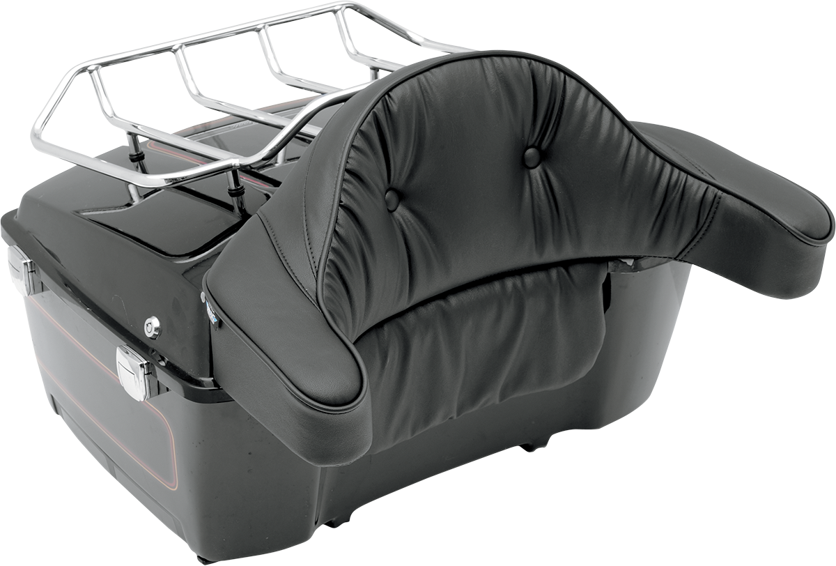 Drag Specialties King Tour Pak Pillow Backrest Pad for 1980-2013 Harley Touring