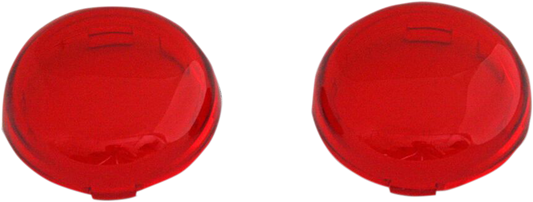 Custom Dynamics Red Probeam Bullet Turn Signal Lens 2000-2024 Harley Davidson