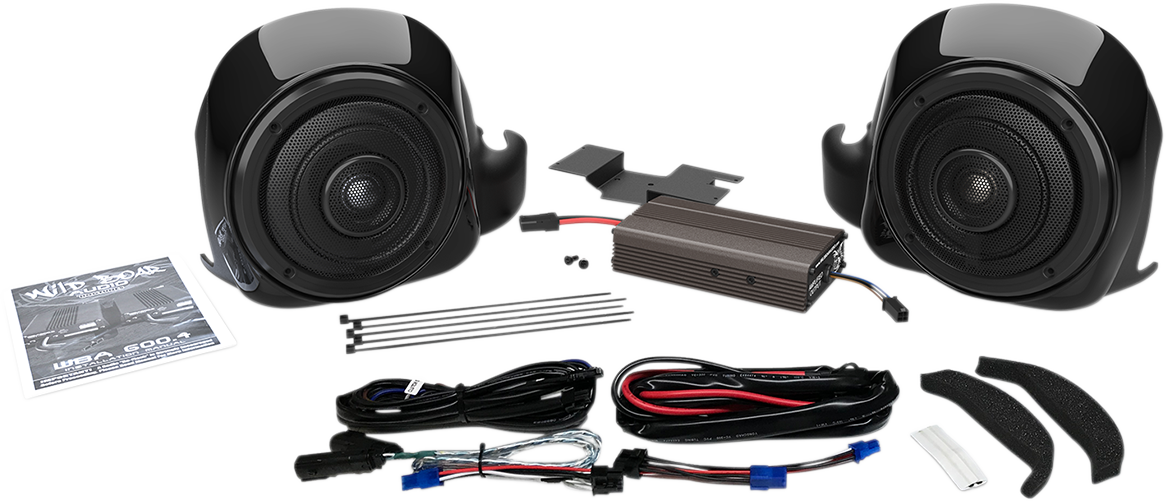 Wild Boar 300w Lower Fairing Speaker Kit 2014-2022 Harley Touring FLHTK FLTRU