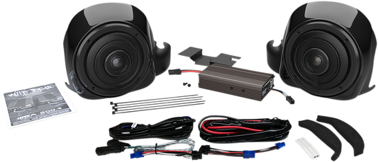 Wild Boar 300w Lower Fairing Speaker Kit 2014-2022 Harley Touring FLHTK FLTRU