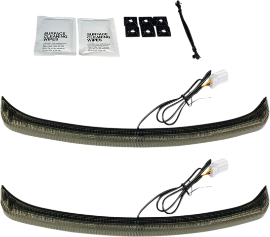 Custom Dynamics ProBEAM Low Profile LED Fender Lights 2010-2024 Harley FLHXXX