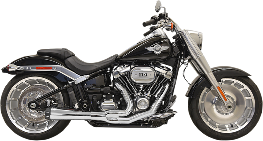 Bassani Road Rage 2-1 Exhaust 2018-2021 Harley Softail Fat Boy Breakout FLFB