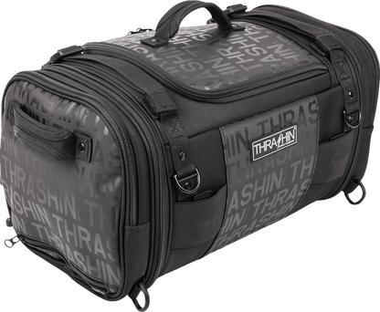 Thrashin Black Motorcycle Passenger 8.45 Gallon Bag for Harley Davidson TSB-0009