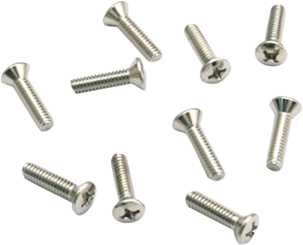 S&S Super E & G Teardrop Motorcycle Air Cleaner Cover Screws for Harley Davidson