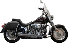 Bassani Ripper Short 2-1 Black Exhaust System fits 1986-2017 Harley Softail