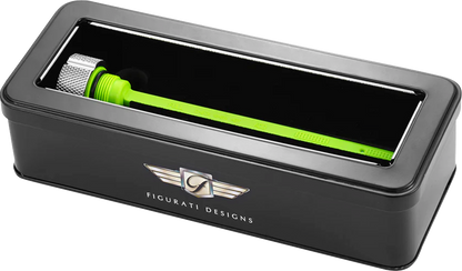 Figurati Silver Knurled Magnetic Engine Oil Dipstick for 2014-2017 Indian Chief