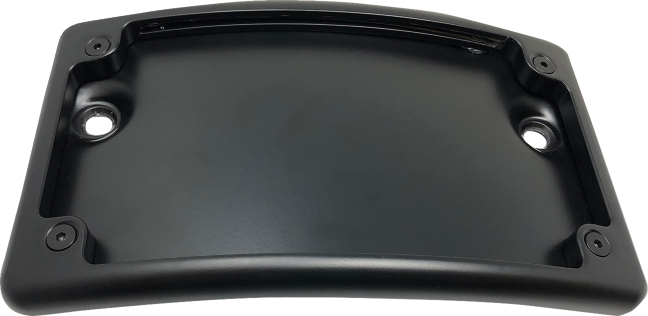 Kodlin Black Curved License Plate Kit fits 2013-2024 Harley Touring FLHX FLTR