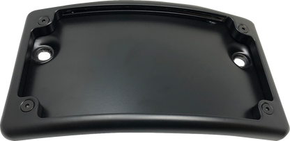 Kodlin Black Curved License Plate Kit fits 2013-2024 Harley Touring FLHX FLTR