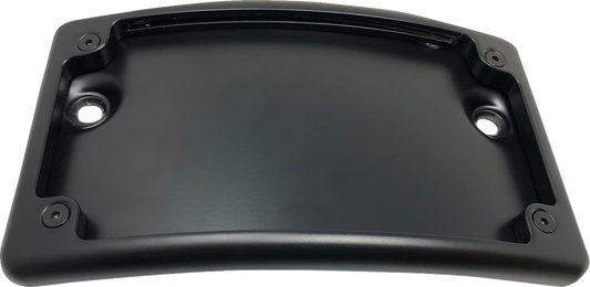 Kodlin Black Curved License Plate Kit fits 2013-2024 Harley Touring FLHX FLTR