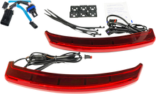 Custom Dynamics Red LED Rear Saddlebag Lid Lights fits 2020-23 Indian Challenger