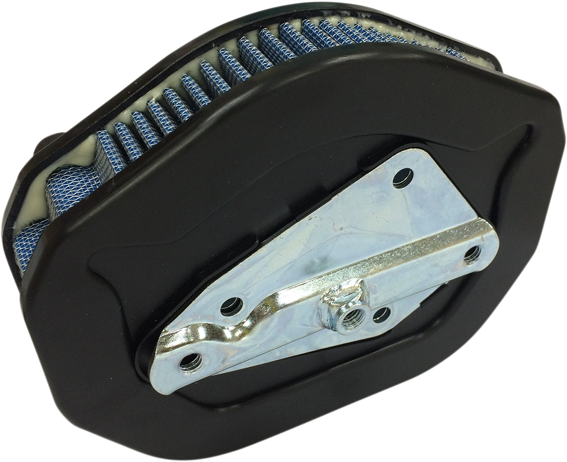 Drag Specialties Black Blue Washable Reusable Air Filter for 2014-2022 Harley XL