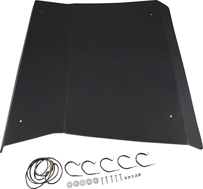 Moose Utility Black 2 Seater One Piece Roof 2008-21 Polaris RZR 570 800 ESP 4x4