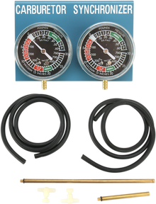 Parts Unlimited Vacuum Gauges 2 Carburetor Synchronizers Motorcycle Tool Kit