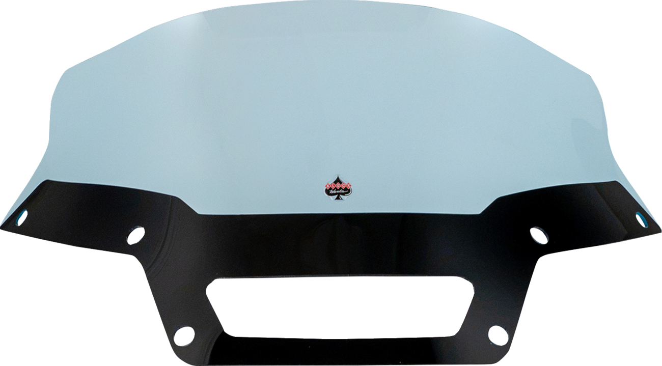 Klock Werks Ice Flare 6" Blue Windshield for 2022-26 Harley Softail Low Rider ST