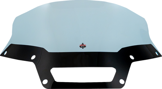 Klock Werks Ice Flare 6" Blue Windshield for 2022-26 Harley Softail Low Rider ST