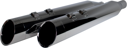 Khrome Werks HP Plus 4.5" Chrome Exhaust Mufflers 2017-24 Harley Touring 202665