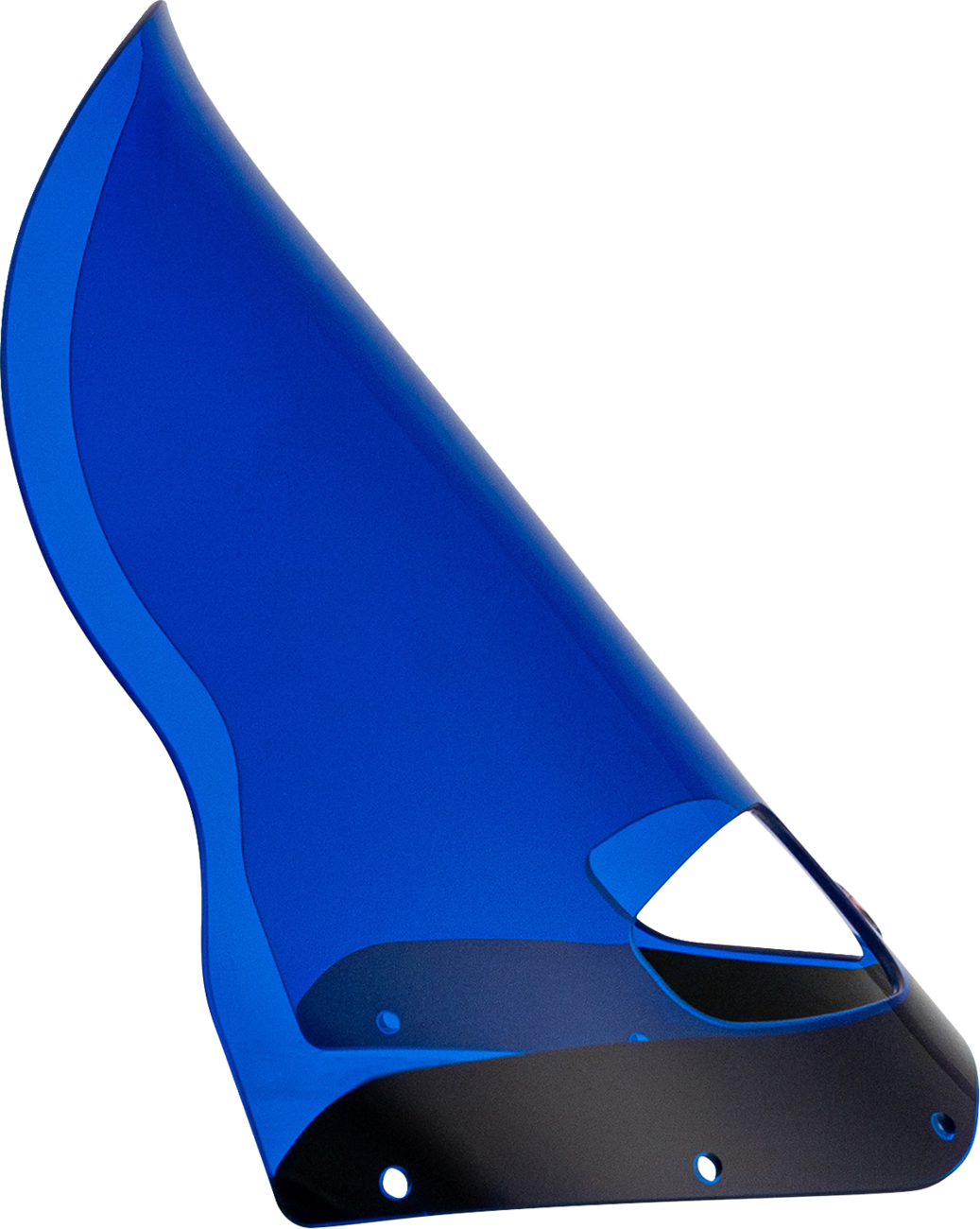 Klock Werks 15" Kolor Flare Blue Road Warrior Fairing Motorcycle Windshield