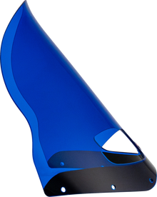 Klock Werks 15" Kolor Flare Blue Road Warrior Fairing Motorcycle Windshield