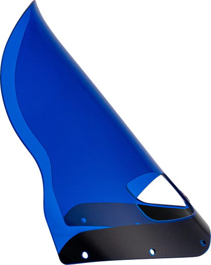Klock Werks 15" Kolor Flare Blue Road Warrior Fairing Motorcycle Windshield