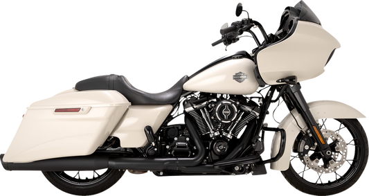 Vance & Hines Razorback 450 Black Slip On Mufflers for 2017-2025 Harley Touring