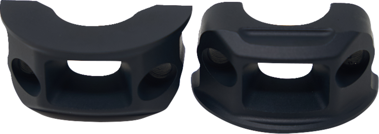 Kodlin Black Clutch Brake Lever Perch Clamps for 2018-2024 Harley Softail M8
