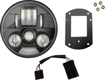Custom Dynamics ProBEAM 5.75" LED Headlight Kit 2022-24 Harley Softail Low Rider