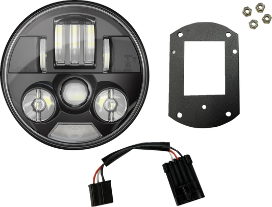 Custom Dynamics ProBEAM 5.75" LED Headlight Kit 2022-24 Harley Softail Low Rider
