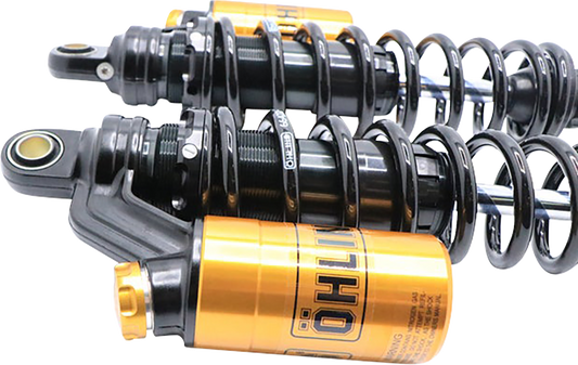 Ohlins HD 765 Twin 13" STX36 Blackline Rear Shocks for 1991-2017 Harley Dyna FXD