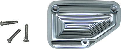 Kodlin Vektor Chrome Front Brake Master Cylinder Cover for 23-26 Harley Touring