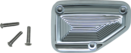 Kodlin Vektor Chrome Front Brake Master Cylinder Cover for 23-26 Harley Touring