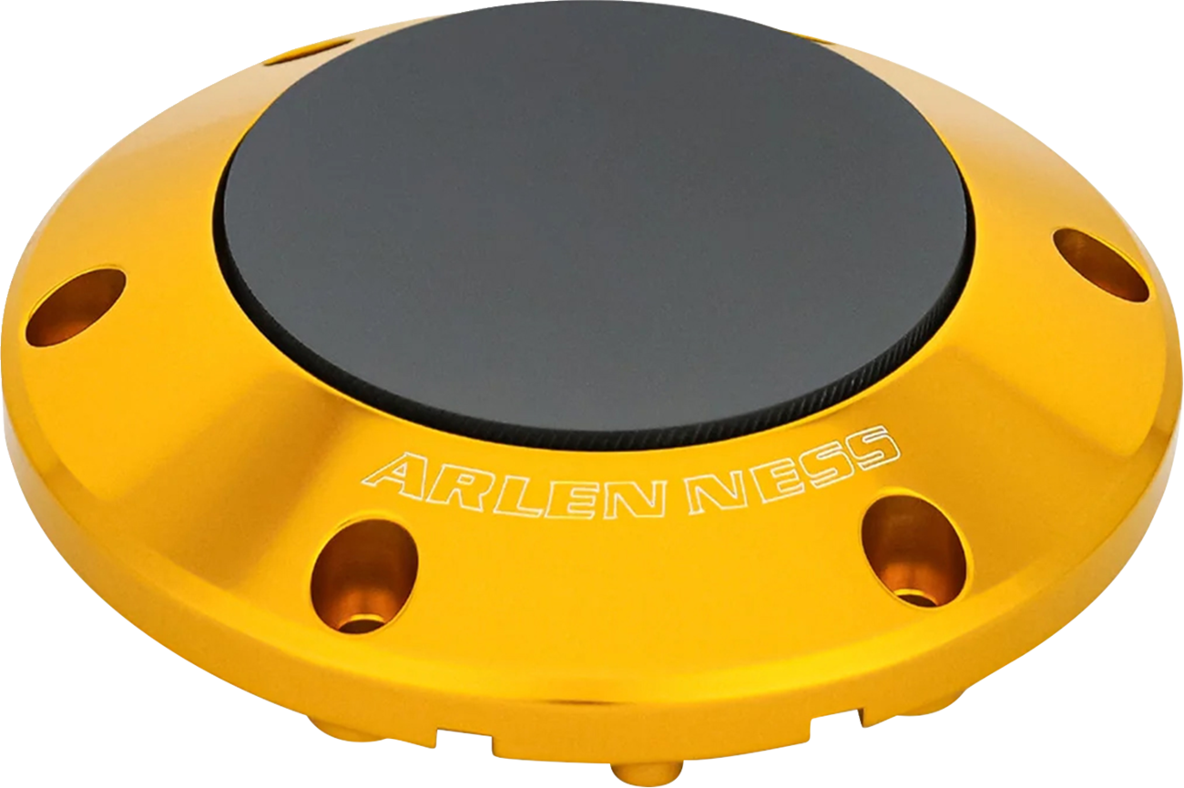 Arlen Ness Gold Pop Up Gas Fuel Cap fits 2023-2026 Harley Street Road Glide M8