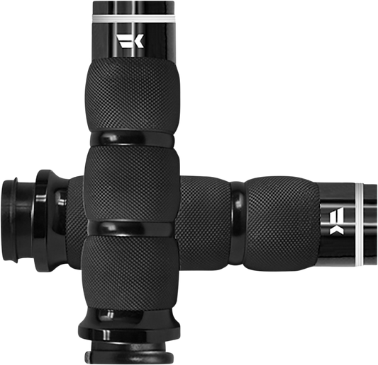 Khrome Werks Tracer TBW Handlebar Hand Grips  2008-2024 Harley Touring Softail