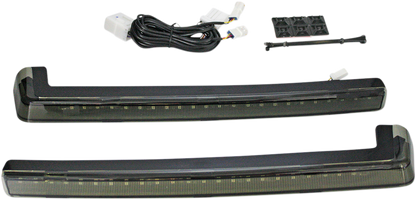 Custom Dynamics ProBEAM Smoke LED Tour Pak Arm Lights 2006-2013 Harley Touring
