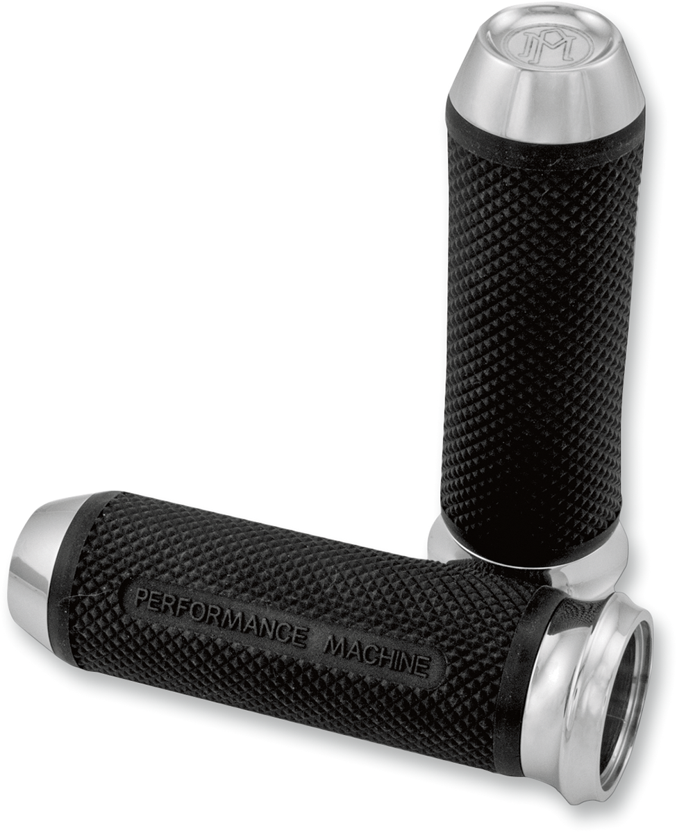 Performance Machine TBW Elite 1" Hand Grips 2008-2024 Harley Touring Softail