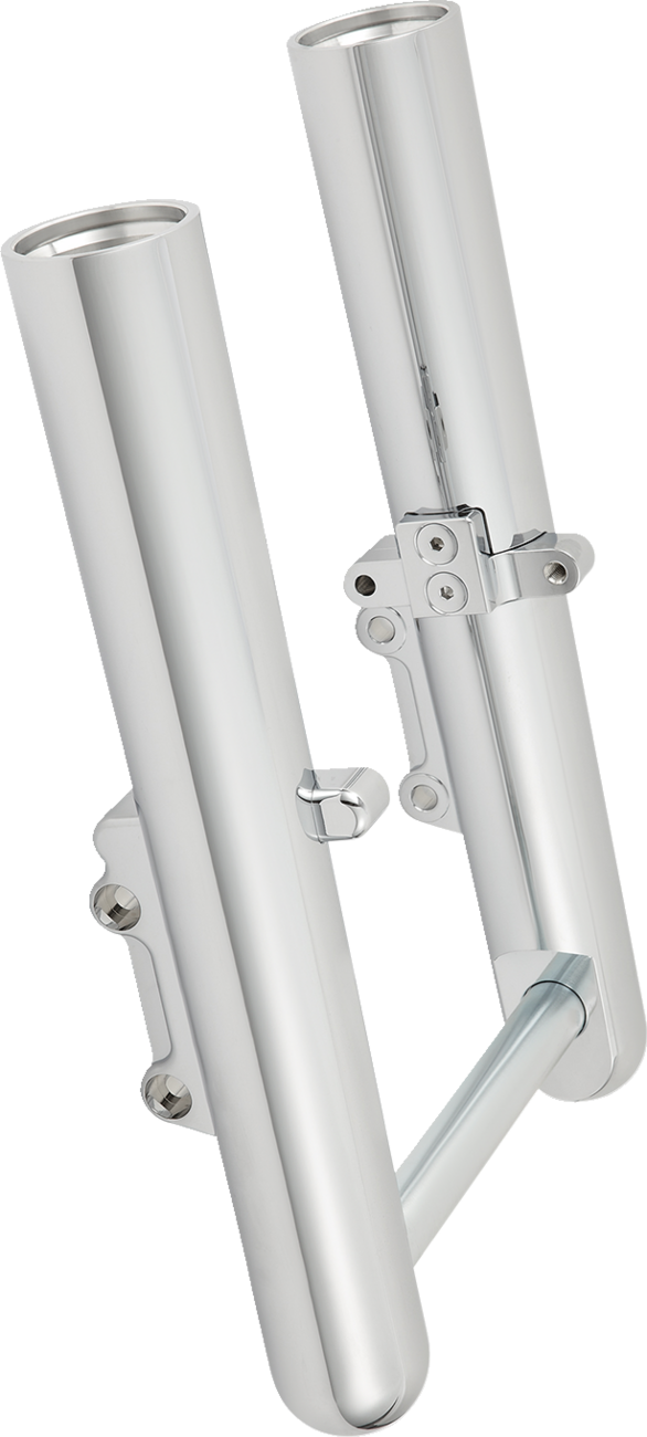 Arlen Ness Hot Legs Chrome Dual Disc Smooth Fork Sliders 2024-25 Harley Touring