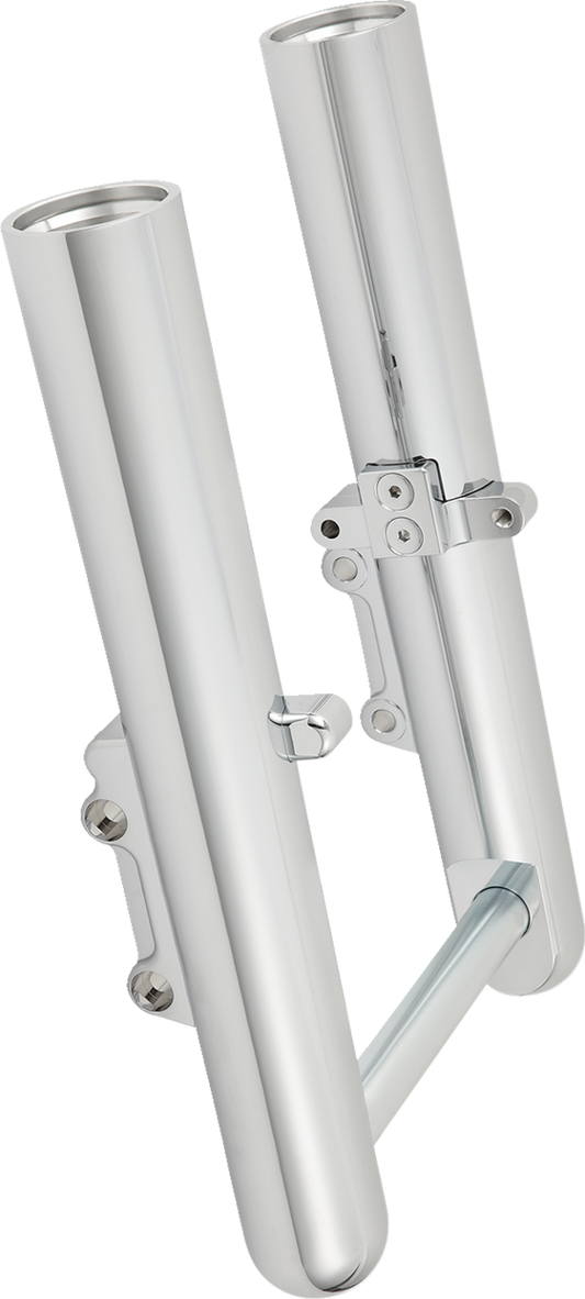 Arlen Ness Hot Legs Chrome Dual Disc Smooth Fork Sliders 2024-25 Harley Touring