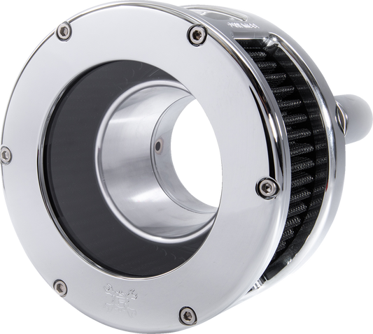 Feuling BA Series Chrome Air Cleaner Kit for 2017-2024 Harley Touring Softail