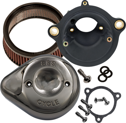 S&S Cycle Stealth  Air Cleaner Filter Kit for 2023-2024 Harley Street Road Glide