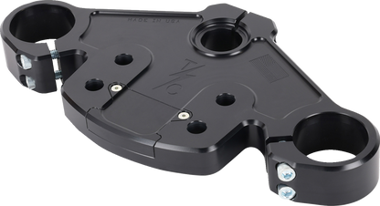Thrashin Supply Black Top Triple Tree for 2024-2025 Harley Road Glide TSC-2921-1